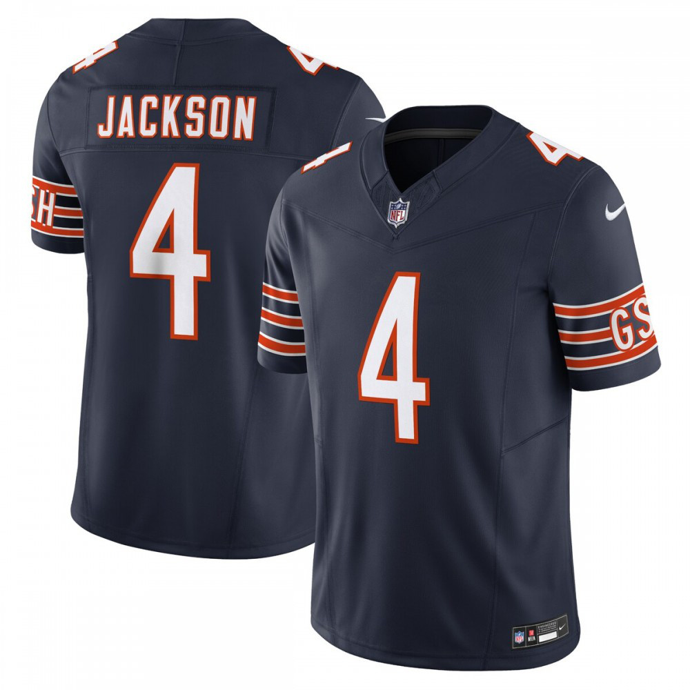Eddie Jackson Chicago Bears Nike Vapor F.U.S.E. Limited Jersey - Navy-GridironStore